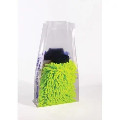 10" x 24" Gusseted Poly Bags, Bags on a Roll, 2 Mil, Clear, 500/Roll (1600R)