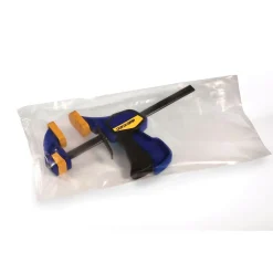 10" x 10" Layflat Poly Bags, 3 Mil, Clear, 1000/Carton (835)