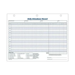 Adams Attendance Records, 50/Pack (ABF 9493)