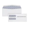 Adams Gummed W-2 Double Window Envelope, 3 7/8" x 8 1/4", White, 100/Pack (DW3ALT100)