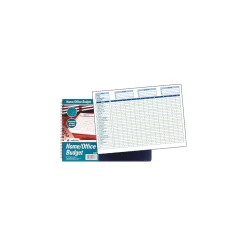 Adams Home and Office Budget Record Journal, Ruled, Blue (AFR31)