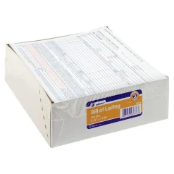 Adams 3-Part Carbonless Bill of Lading, 8.5"L x 7.44"W, 250 Sets/Book (B3876)