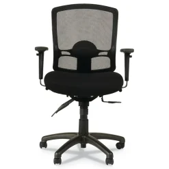 Alera Etros Series Mesh Back Fabric Computer and Desk Chair, Black (ALEET4017)