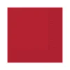 Amscan Lunch Napkin, 2-Ply, Red, 100 Napkins/Pack, 5 Packs/Carton (600011.40)