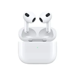 Apple AirPods (3rd Generation) Bluetooth Earbuds with Magsafe Charging Case, White (MME73AM/A)