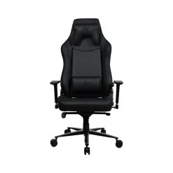 Arozzi Vernazza Faux Leather Ergonomic Rocker Gaming Chair, Pure Black (VERNAZZA-XL-SPU-PBK)
