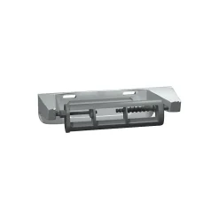 ASI Bathroom Tissue Dispenser, Single Roll, Heavy-duty Cast Aluminum, 6-9/16"L x 4-3/4"W x 1-3/4"H