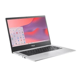 Asus Chromebook CX1 14" LED Backlit LCD Laptop, Intel Celeron, 1.1 Ghz, 4GB RAM, 64GB SSD, Google Chrome (CX1400CKA-DB44)