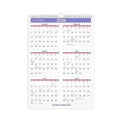 AT-A-GLANCE 2025 12" x 17" Monthly Wall Calendar, (PM2-28-25) Clearance