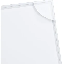 Avery Corner Lock, 3-Hole Punched Plastic Sleeves, Heavyweight, 8-1/2” x 11”, Clear, 4/Pack (72269) Sale