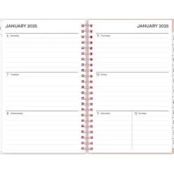 Blue Sky 2025 Quilted Garden 5" x 8" Weekly & Monthly Planner, Plastic Cover, Multicolor (152480) Best
