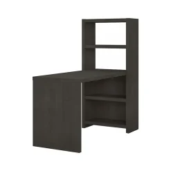 Bush Business Furniture Echo 56W Bookcase Desk, Charcoal Maple (KI60307-03)