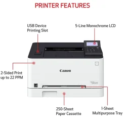 Canon imageCLASS LBP633Cdw Wireless Color Laser Printer (5159C002)
