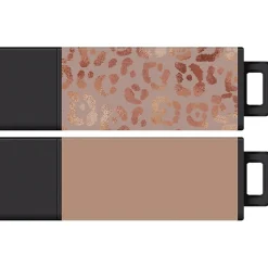 Centon Datastick Pro2 64GB Flash Drives, Assorted Colors, 2/Pack (C1-U3P018-64G-2)
