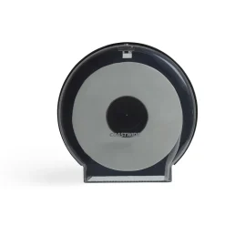 Coastwide Professional™ Jumbo Roll Toilet Paper Dispenser, Translucent Smoke (CW41170)