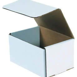 Corrugated Mailers, 8" x 6" x 5", White, 50/Bundle (M865)