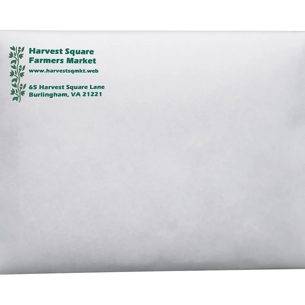 Custom Catalog Envelopes