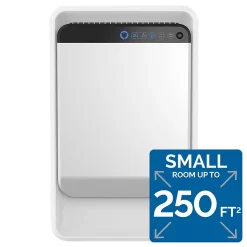 Fellowes AeraMax Pro AM2 True HEPA Wall Mounted Air Purifier w/ Floor Stand, White (9416101)