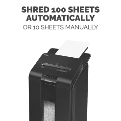 Fellowes AutoMax 100M 100-Sheet Micro-Cut Shredder (4629001)