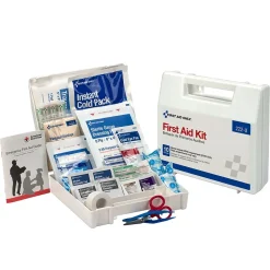 First Aid Only Plastic First Aid Kit, 10 People, 62 Pieces (222-U)