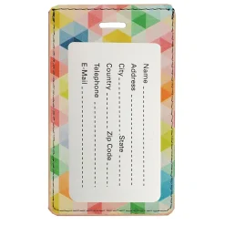 GoGreen Power Travergo Mosaic Luggage Tag, Multicolored (TR1282)