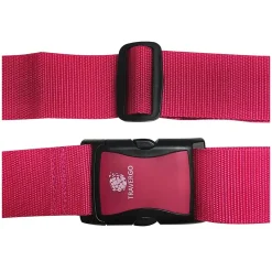 GoGreen Power Travergo Nylon Luggage Strap, Pink (TR1200PK)