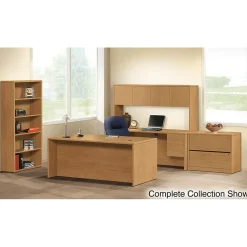 HON 10500 Series 2-Shelf Bookcase, 29 5/8"H x 36"W x 13 1/8"D, Harvest (H105532CC)