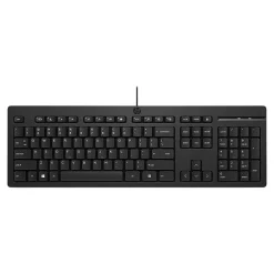 HP 125 Keyboard, Black (266C9AA#ABA)