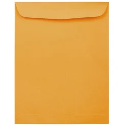 JAM Paper #15 1/2 Catalog Envelope, 12" x 15 1/2", Brown Kraft, 50/Pack (900493255D)
