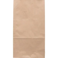 JAM Paper Kraft Lunch Bag, Large, 6" x11" x 3.5", Brown, 500/Pack (692KRBRB) Outlet