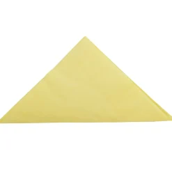 JAM Paper Lunch Napkin, 2-ply, Light Yellow, 50 Napkins/Pack (62556207LYE)