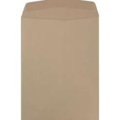 JAM Paper 10 x 13 Kraft Open End Catalog Envelopes, Brown Kraft Paper Bag, 100/Pack (6315603)
