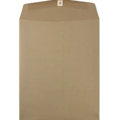 JAM Paper 10 x 13 Kraft Open End Catalog Envelopes with Clasp Closure, Brown Kraft Paper Bag, 25/Pack (563120854)
