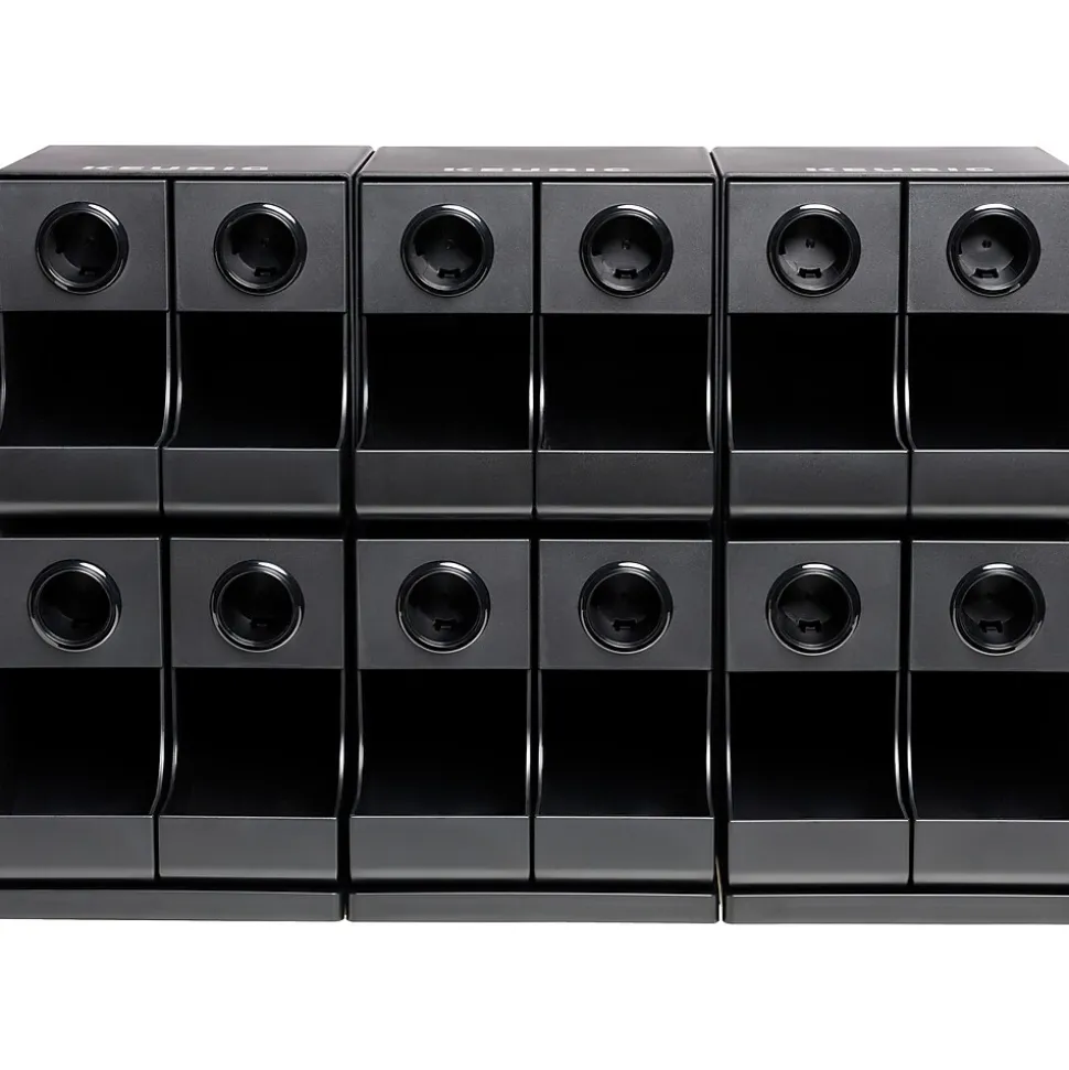 Keurig 12-Compartment Coffee Organizer, Black (5000380140)