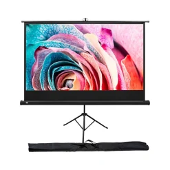 Kodak 100" Manual Tripod Projector Screen, Matte White (RODPJSTS100.16)