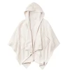 L.L.Bean Cozy Chenille Wearable Throw, Cream (1000248687)