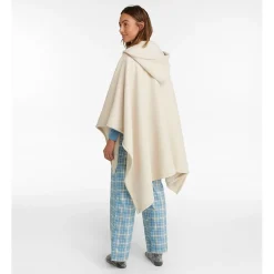 L.L.Bean Cozy Chenille Wearable Throw, Cream (1000248687)