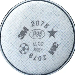 3M™ Particulate Filter, P95, Organic Vapors, Acid Gases, 2/PK