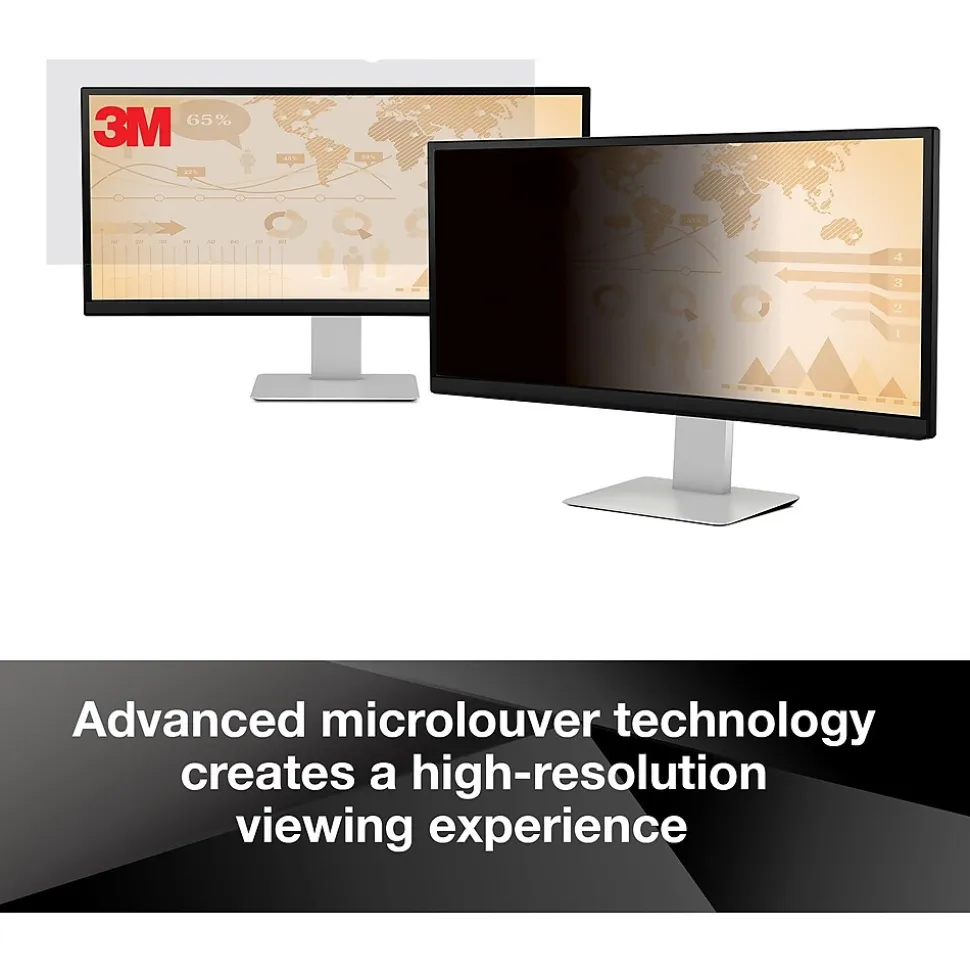 3M Privacy Filter for 19" Standard Monitor, 5:4 Aspect Ratio (PF190C4B)