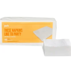 Perkâ„¢ Luncheon Lunch Napkin, 1-ply, White, 400 Napkins/Pack (PK28584)