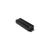 10 Port USB Hub w/ Power Adapter - Metal Industrial USB 3.0 Data Hub - Din Rail, Wall & Desk Mount USB 3.1 Gen 15Gbps Hub