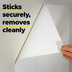 Post-it Easy Erase Plastic Adhesive Dry-Erase Whiteboard, 9.1