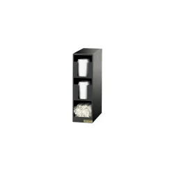 San Jamar 3-Section EZ-Fit® Lid/Straw Dispenser (L2202)