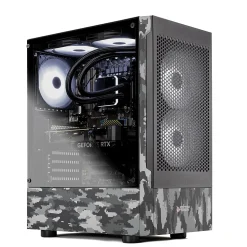 Skytech Ghost Gaming Desktop, Intel Core i5-13400F, 16GB RAM, 1TB SSD, Intel Arc A580 Graphics, Windows 11, White Camo