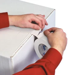 Tape Logic® #5400 Flatback Tape, 3" x 60 yds., Natural White, 6/Case (T94854006PK)