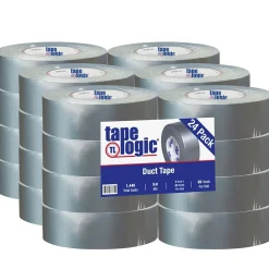 Tape Logic General Purpose Duct Tape 2"W x 60 Yds.L, Silver, 24/Carton (T98785S)