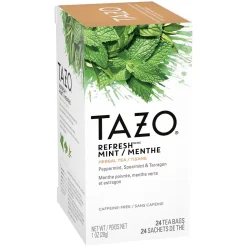 Tazo Refresh Herbal Mint Tea 24 Count (SBK20010)