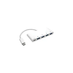 Tripp Lite U460-004-4A-C USB-C to 4 x USB-A 4 Port USB 3.1 Gen 1 Portable Hub
