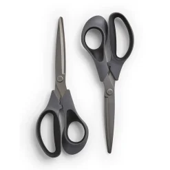 TRU RED ™ 8" Titanium Coated Scissors, Straight Handle, 2/Pack (TR55023) New