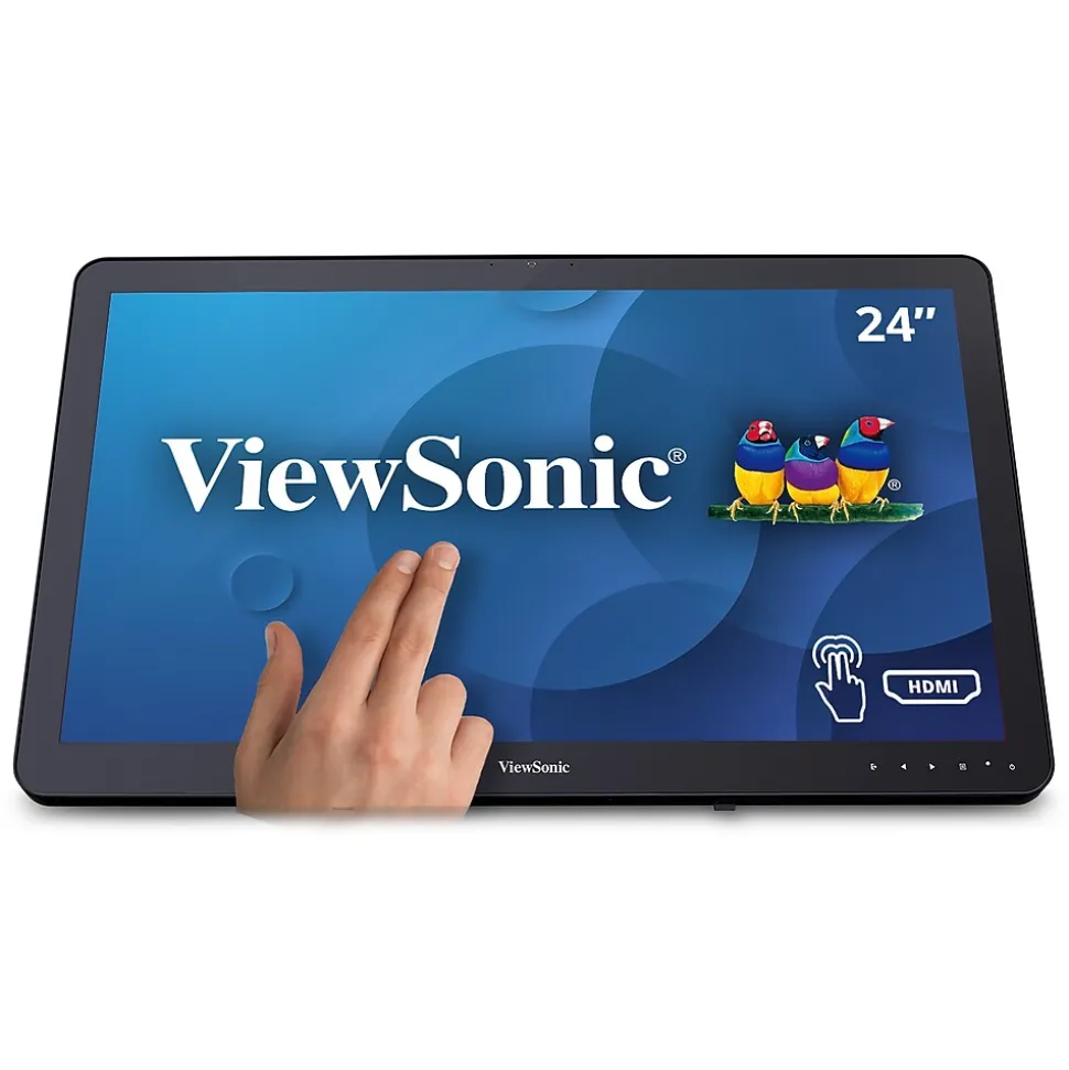 ViewSonic 24" 60Hz LCD Monitor, Black (TD2430)